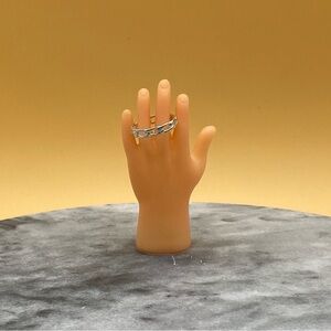 Silver 925 ring links all around - 00H01Z